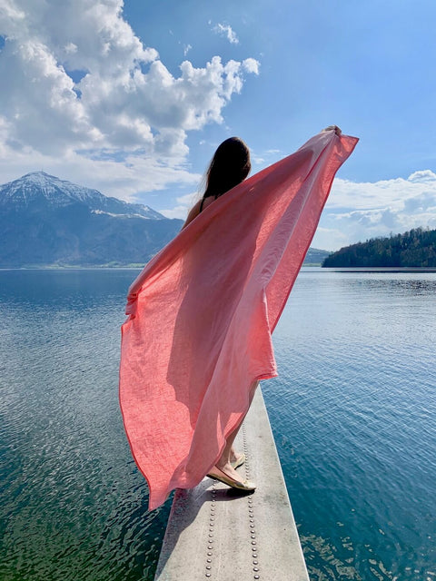 Badetuch, Strandtuch, Liegetuch, Tuch, Handtuch, Leinen, Yogatuch, Stoff, Le Savon, lesavon.ch