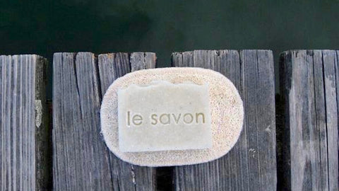 Seifenablage / Seifenschale / Luffakissen