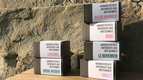 Die Seife für den Künstler: Le Bohémien mit feinkörnigem Natursand