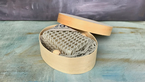 Le Savon, lesavon.ch, Seifensäckchen, Soap Pouch, Soap Saver, Seifensäckli, Seifenreste, Holzdose, Spandose, Holzschachtel, Holzbox, Holz