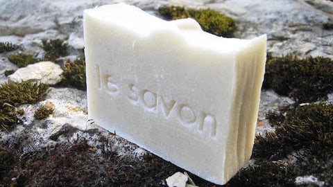 Handgefertigte Naturseife Le Bohémien / Natursand