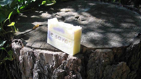 Handgefertigte Naturseife Violet / Veilchenseife